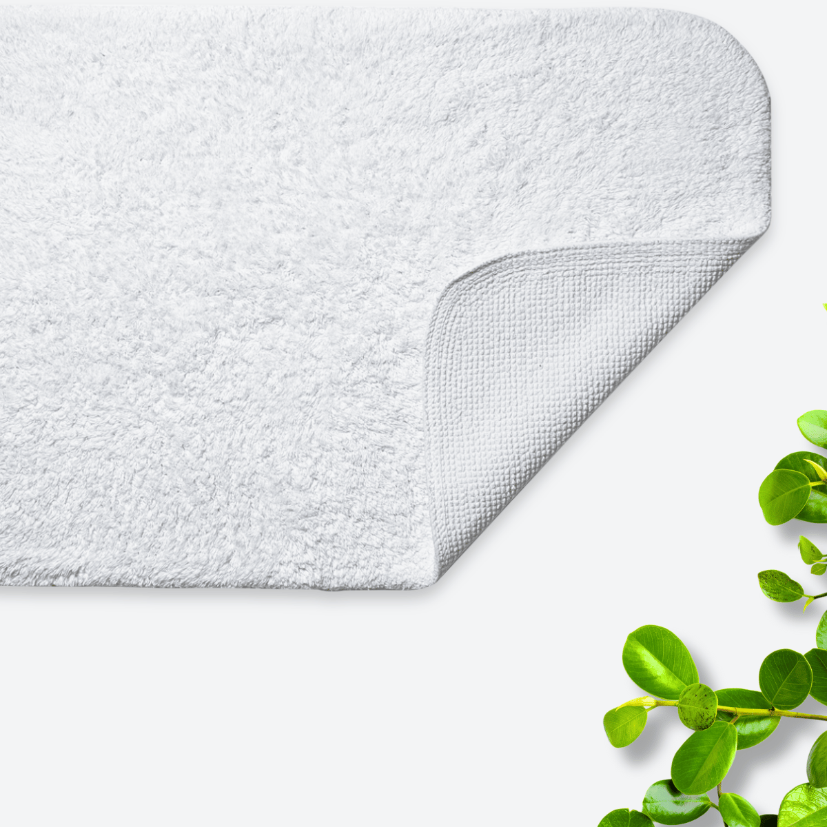 Gstaad Anti-Skid Bath Rug - 1800 GSM | Tufted High Pile
