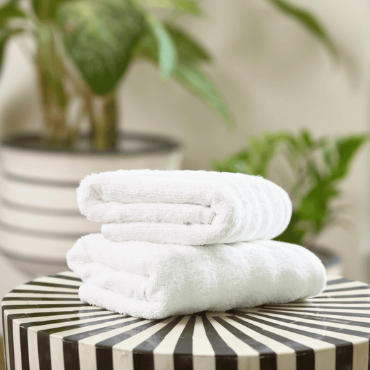 Gstaad Hand Towel Set - 550 GSM | Pack of 2