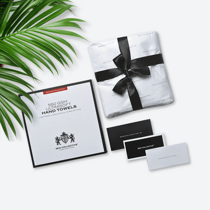 Gstaad Hand Towel Set - 550 GSM | Pack of 2